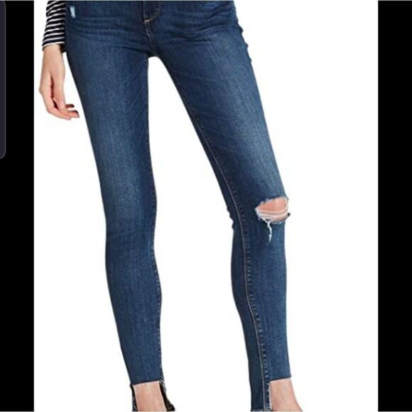 Lucky Brand Ava Ankle skinny Haslet Deconstruct - Picture 1 of 7